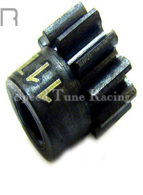 HR 钢马达电机齿24P M1 11T~25T 1/8 1/10模型车通用 孔径5mm