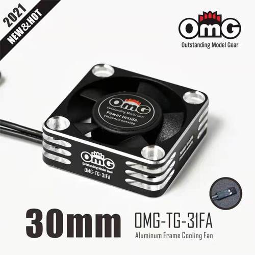 OMG A1版 无刷 有感高端马达用 8.5V/28000转超级散热风扇30*30