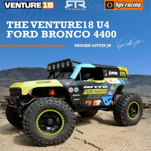 U4福特烈马4400四驱遥控电动有刷越野攀爬车 venture仿真1 HPI