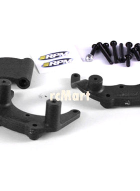 RPM 尼龙 后防撞支架 黑色 SLASH/RUSTLER/BANDIT #80902