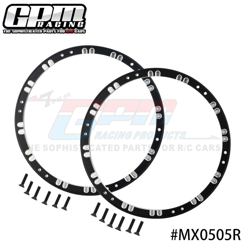 GPM LOSI-1/4 摩托车Promoto-MX 铝合金7075后轮毂加强外框