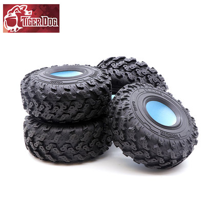 tigerdog老虎狗1.9寸攀爬轮胎 开拓者TRX4 TRX6 SCX10 90046 D90