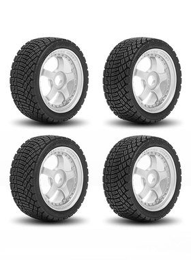 KM仿真战神轮毂轮胎拉力胎公路胎保时捷934拉力车 E8514 E8515