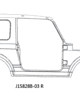 Capo SIXER 1:6 武士 Samurai 吉姆尼  车壳主副驾驶
