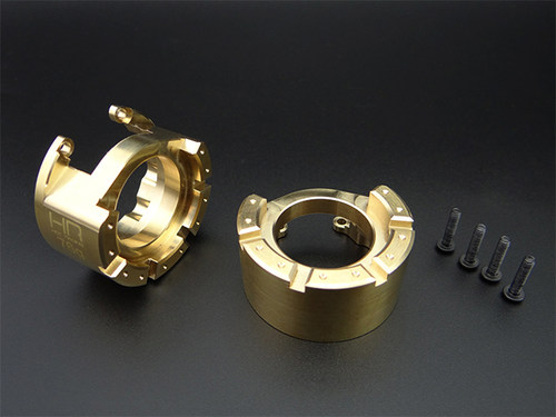 HR Traxxas TRX-4 纯铜前后轮通用配重76克单个（一对装）