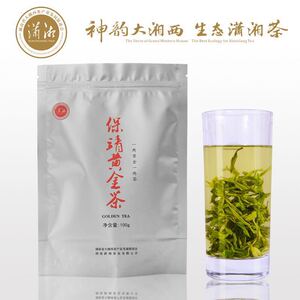 潇湘保靖黄金茶 袋装 2022年新茶 特级绿茶茶叶 100g袋装