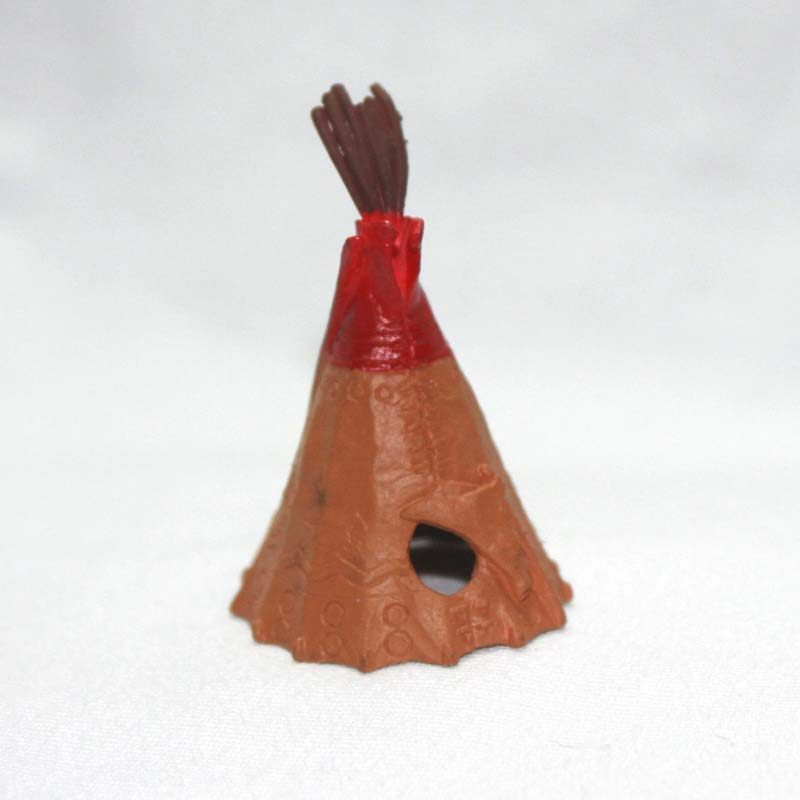 safari 仿真模型玩具场景摆件 印第安人的帐篷