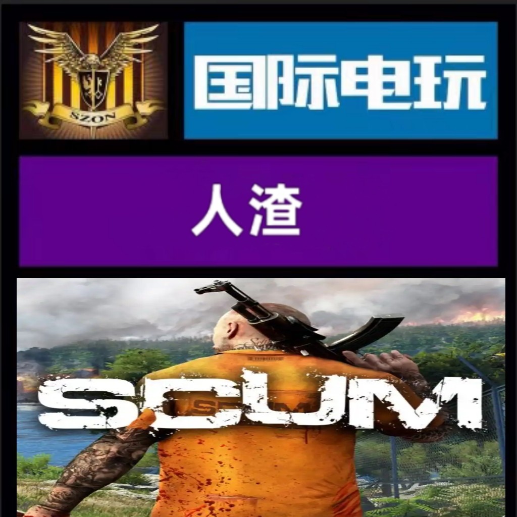 Steam PC正版游戏 全球key 人渣 SCUM 激活码