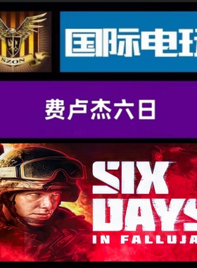 Steam PC正版 全球key 费卢杰六日 Six Days in Fallujah 激活码