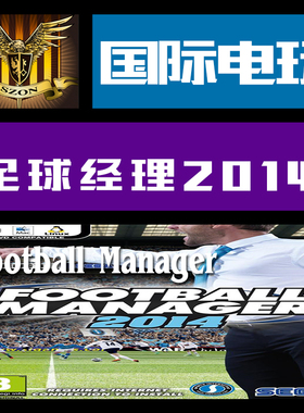 Steam PC正版游戏 key 激活 足球经理 2014 Football Manager 14