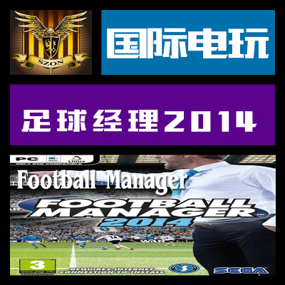 Steam PC正版游戏 key 激活 足球经理 2014 Football Manager 14