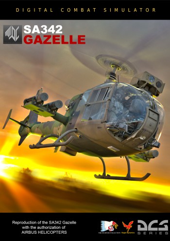 联机游戏 PC正版游戏 CDkey激活小羚羊 DCS SA342 Gazelle by