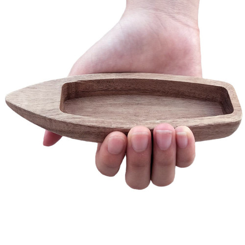 独木舟独木船下水木制小木船玩具