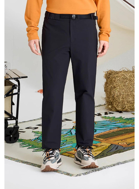 LAFUMA乐飞叶户外秋冬徒步通勤防泼水男休闲弹力长裤LMPA4CL88