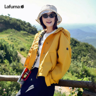 LAFUMA乐飞叶户外Sangar系列宽松防风防水冲锋衣女士短款 登山外套