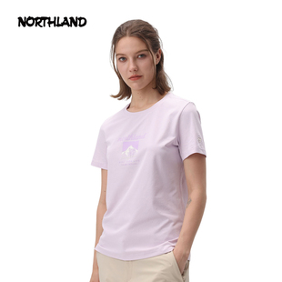 商场同款 NTSFT2325S 诺诗兰速干T恤女25夏新户外吸湿排汗透气短袖