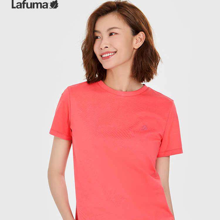LAFUMA乐飞叶户外吸湿速干短袖T恤女士凉感防晒圆领上衣透气夏季