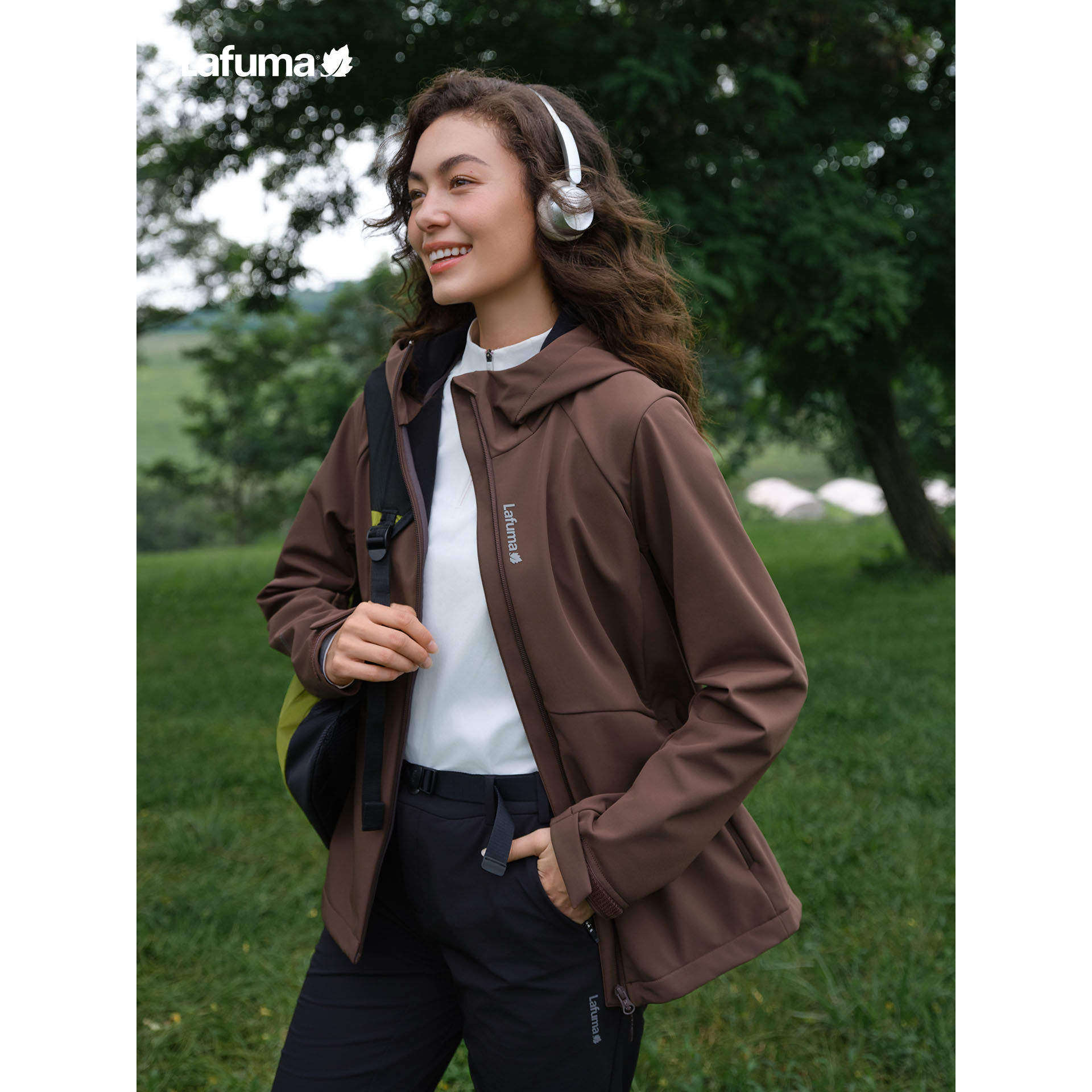 LAFUMA乐飞叶户外连帽防风防泼水cordura耐磨夹克女薄绒软壳外套,户外/登山/野营/旅行用品,户外休闲衣,淘宝优惠券,粉丝福利购,淘宝优惠卷