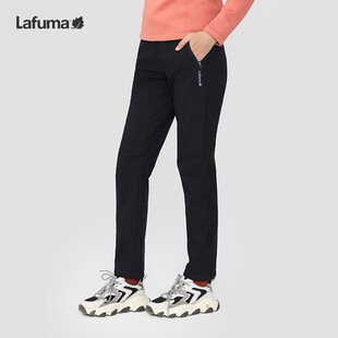 LAFUMA乐飞叶Schoeller高弹保暖休闲长裤女内里加绒裤LFPA4DL91