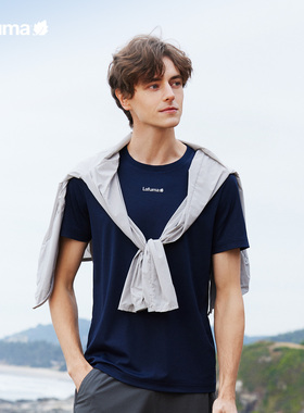 LAFUMA乐飞叶户外夏季速干健身跑步短袖T恤男凉感上衣LMTS4BSX6