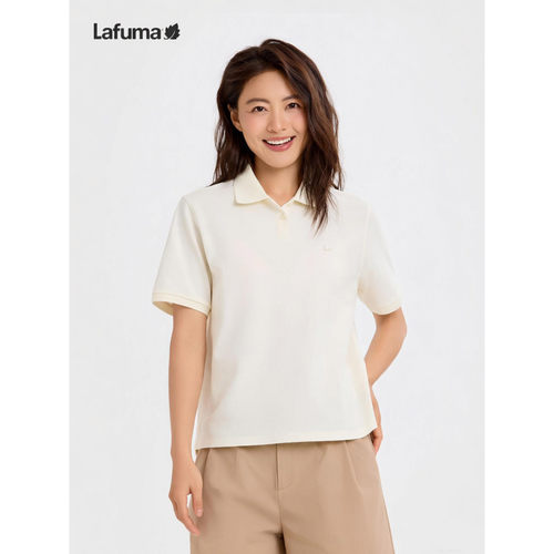 乐飞叶女户外凉感抗菌POLO衫