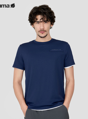 LAFUMA乐飞叶户外夏季吸湿速干健身跑步短袖T恤男上衣LMTS4BS42