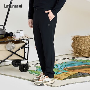 LAFUMA乐飞叶户外戈尔防风保暖休闲长裤男内里加绒裤LMPA4DL95