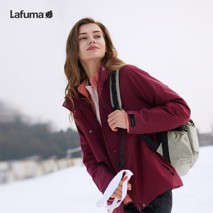 LAFUMA乐飞叶户外秋冬三合一夹克女抓绒内胆防泼水风衣LFJA4CZ61