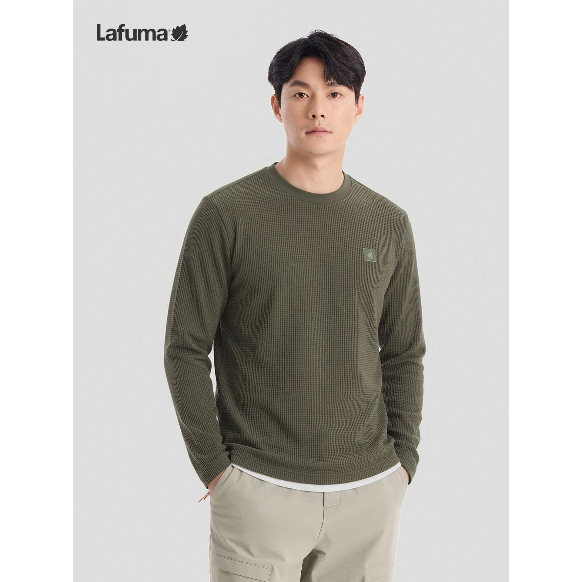 LAFUMA乐飞叶户外华夫格男T恤