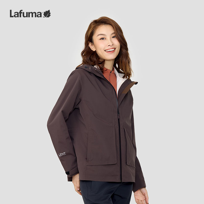 lafuma户外三合一女秋冬冲锋衣