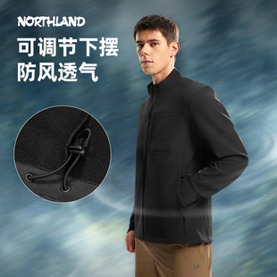 诺诗兰三防软壳衣2025新款 防风防泼水防污外套户外运动登山服外套