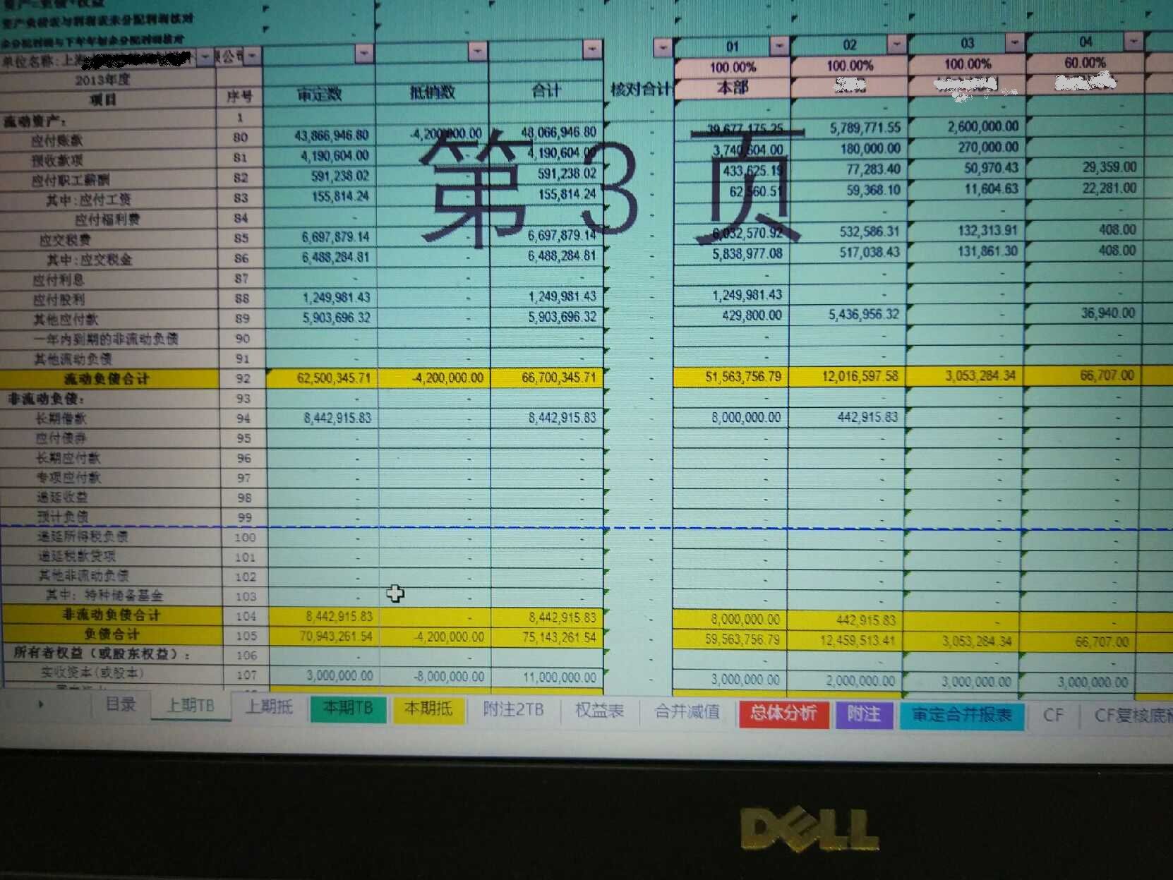 代编合并报表图片