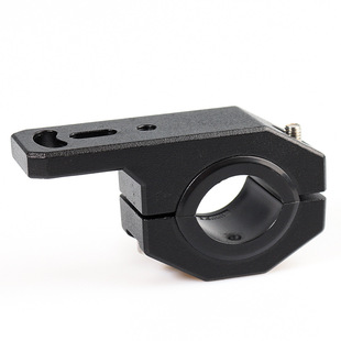 汽车摩托车旗杆天线射灯管夹支架底座万向夹固定架电动车固定卡扣