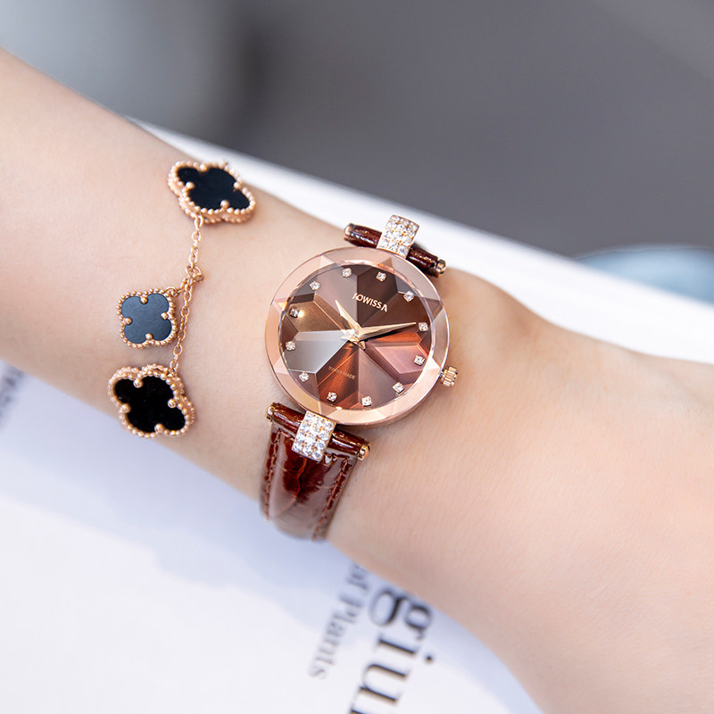 瑞士原装进口女士手表女2025新款正品女名牌美拉德女款高级时装表