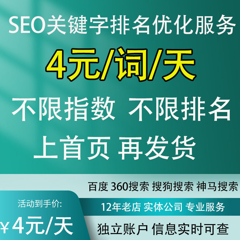 网站首页排名SEO优化推广关键其它设计服务
