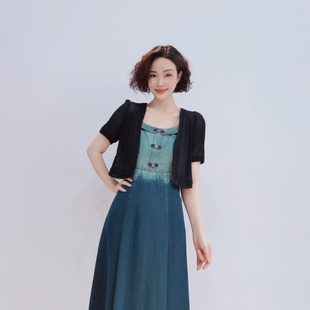 8228 洋气复古显瘦气质通勤百搭套裙 时尚