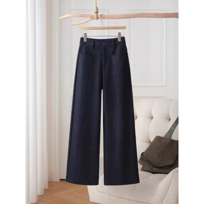 7586 秋款新款时尚高腰显瘦百搭休闲直筒裤YDY,女装/女士精品,休闲裤,淘宝优惠券,粉丝福利购,淘宝优惠卷