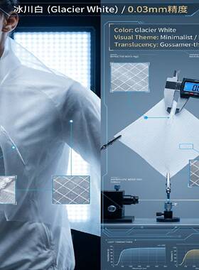 8D尼龙66降落伞面料16g超薄高密防水透气耐磨DWR抗撕裂超轻皮肤服
