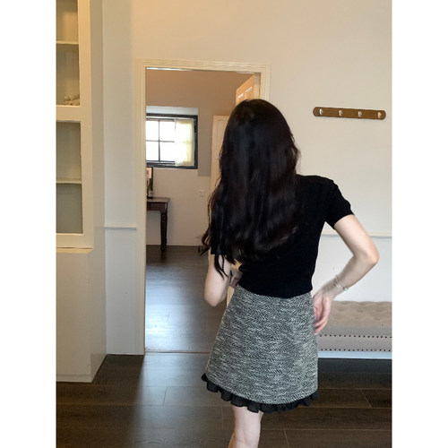thepeachofficial赫本小香半裙