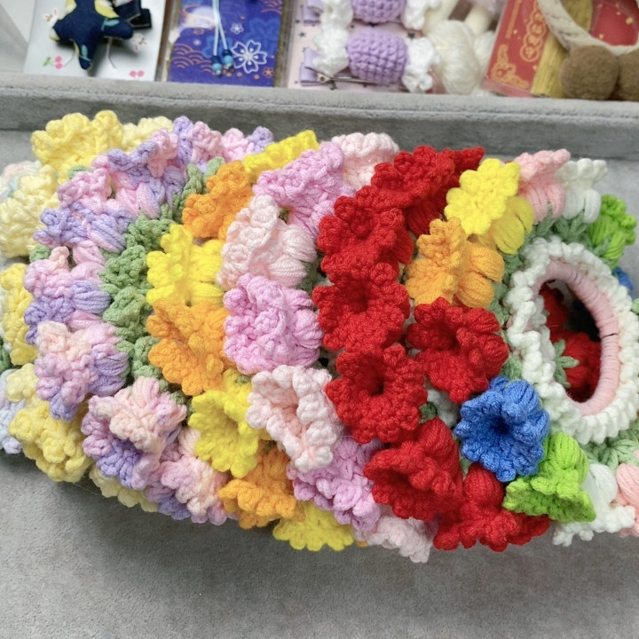 铃兰发圈组合装7个1色1个,饰品/流行首饰/时尚饰品新,胸针,淘宝优惠券,粉丝福利购,淘宝优惠卷