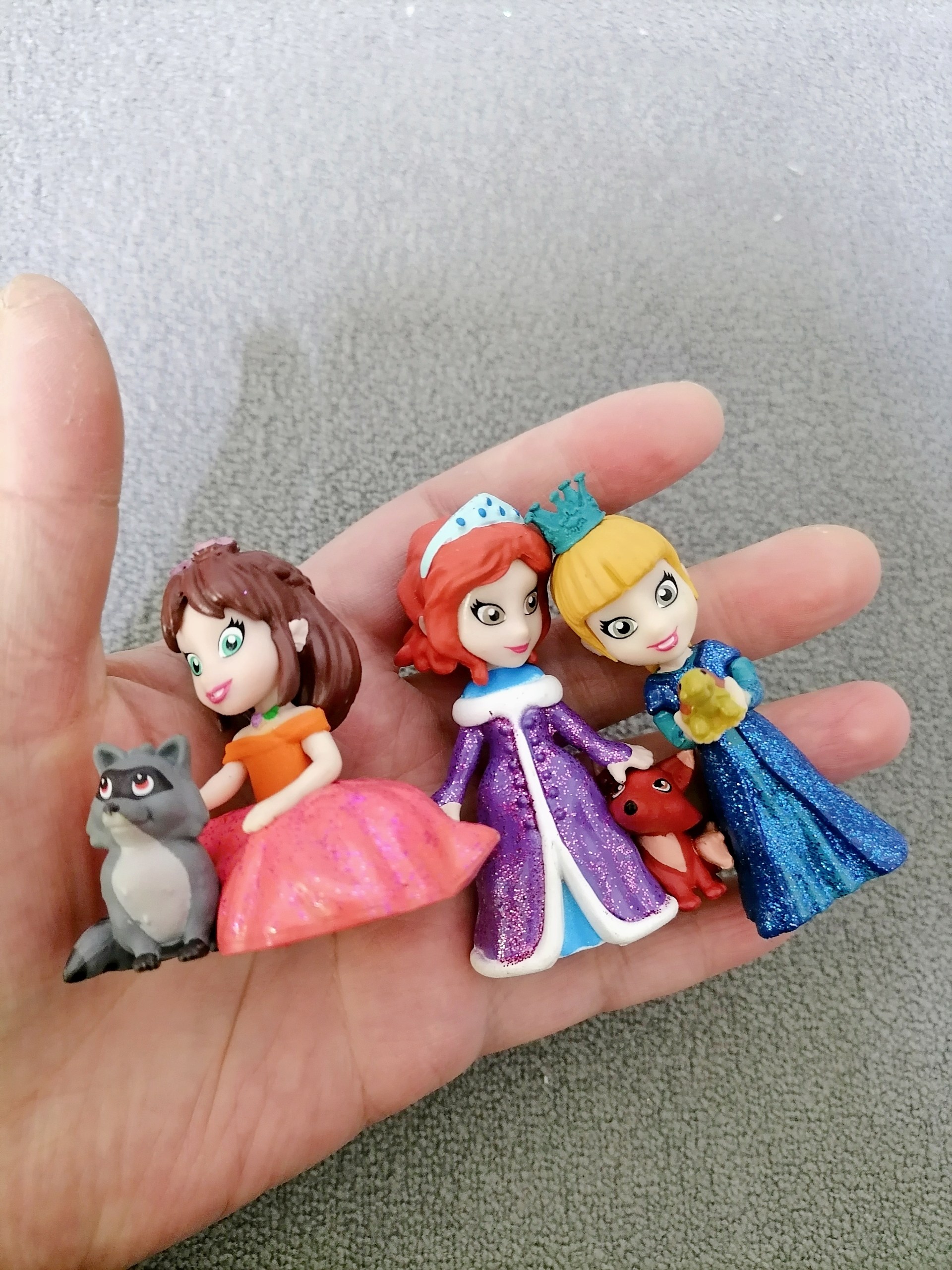 正版散货小公主苏菲亚玩具娃娃关节可动 人偶公仔摆件花仙子精灵