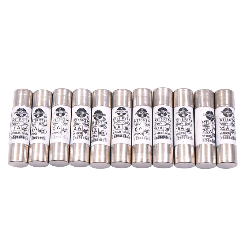 5a陶瓷6a保险丝10*38mm管座RT18-32底座14熔断器20a家用熔芯32A安