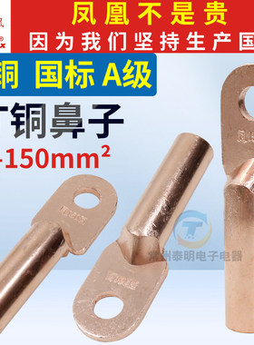 正品凤凰DT接线端子堵油式紫铜