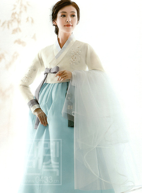 韩国进口面料韩服新郎妈妈婚礼韩服746H-W02032