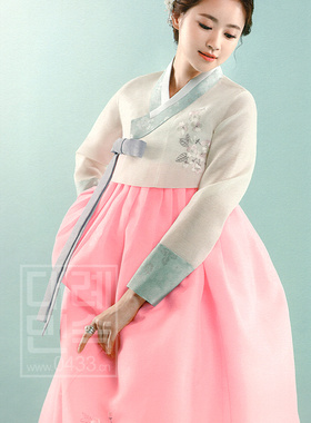 韩国进口面料韩服新娘婚礼结婚敬酒韩服732H-X02074