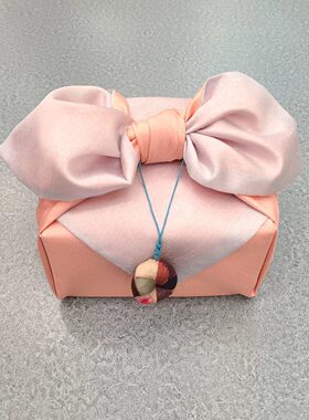 礼品包布送礼包装双层石垃泊150cm35+18号礼物包布H-B22006