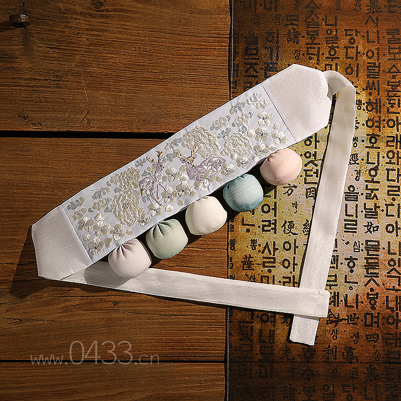 生日腰绳男女宝宝儿童韩服腰带装饰腰带（是腰带的价格）H-P11624