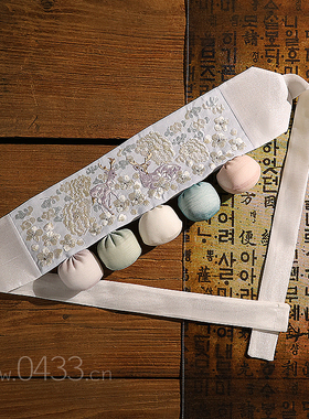 生日腰绳男女宝宝儿童韩服腰带装饰腰带（是腰带的价格）H-P11624