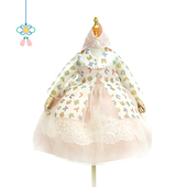 女童孩公主朝鲜族儿童生日宴韩服舞台演出走秀飘逸韩服H E22049