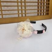 朝鲜族传统儿童韩服头饰韩国舞台演出发饰发绳发箍手编PT22005